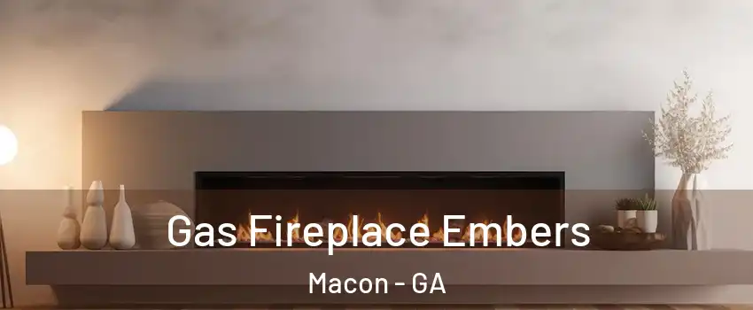  Gas Fireplace Embers Macon - GA