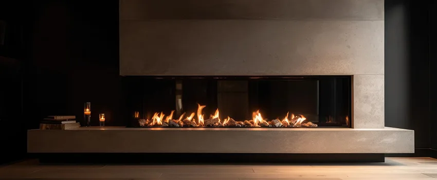 Gas Fireplace Ember Bed Design Services in Macon, Georgia